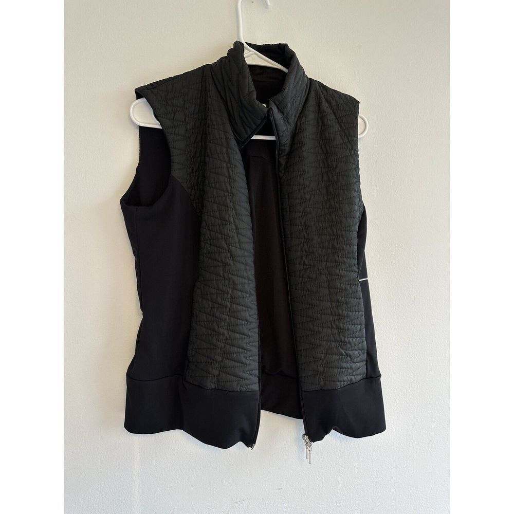 Anatomie Black Quilted Vest